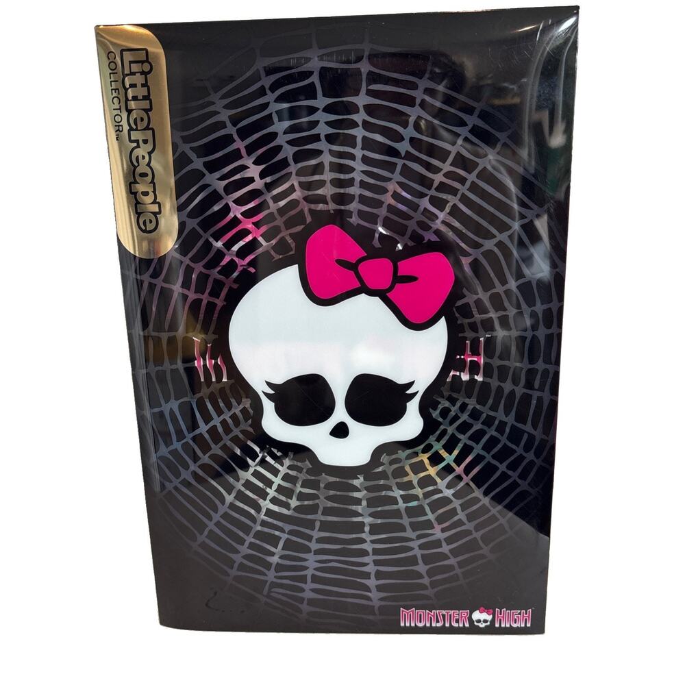 Monster High Little People Collector Box Mattel Set Of 4 Mini Figures NEW